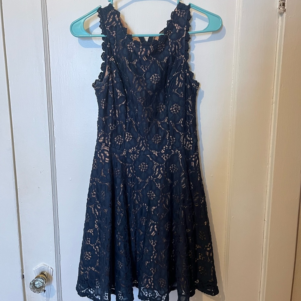 Blue Mini Dress, Formal